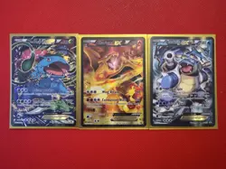 Pokemon TCG Venusaur Charizard Blastoise Black Star Promo BIG3 XY123 XY121 XY122 - Image 1