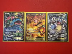Pokemon TCG Venusaur Charizard Blastoise Black Star Promo BIG3 XY123 XY121 XY122 - Image 2