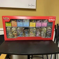 Pokemon TCG: Prismatic Evolutions 8-Pack Mini-Tin Set |Costco| Sealed - 🔥 - Image 2