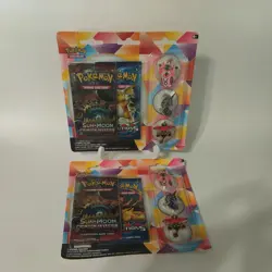 Pokemon XY Evolutions Crimson Invasion Tapu pin Blister pack (2 BOOSTER PACKS) - Image 2