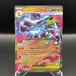 Mega Charizard EX - Double Holo Rare - Phantasmal Flames Pokemon TCG - 013/094 - Image 1