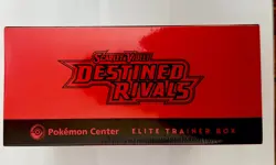 Pokemon Destined Rivals ETB Elite Trainer Box Pokemon Center Exclusive - Sealed - Image 3