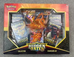 Pokemon TCG Hidden Fates Charizard GX Booster Collection Box New Factory Sealed - Image 1