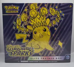 Pokemon Scarlet & Violet Surging Sparks Elite Trainer Box ETB Factory Sealed - Image 1