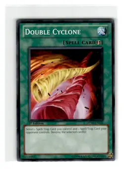 Yu-Gi-Oh! Double Cyclone Common DP10-EN022 MP 1st Edition - Image 1