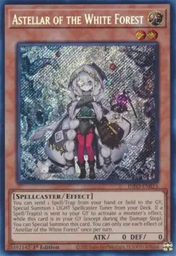 Astellar of the White Forest - 1st Edition INFO LP YuGiOh - Image 1