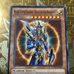 Yugioh Black Luster Soldier - Envoy of The Beginning YGLD-ENA02 Common MP - Image 2