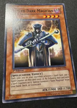Skilled Dark Magician SD6-EN006 *1st Edition* YuGiOh TCG - Image 4