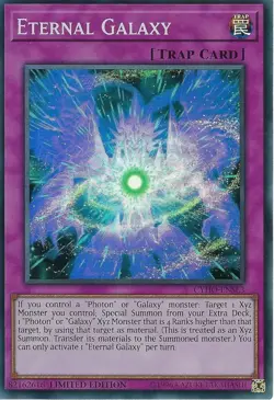 Yu-Gi-Oh Eternal Galaxy - CYHO-ENSE3 - Super Rare - Limited Edition M/NM X1 - Image 1