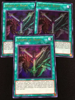 Yugioh Legend of Heart DRL3-EN046 1st Ultra x3 (NM) - Image 1