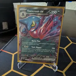 Pokemon TCG Toxicroak ex 131/198 Double Rare Card SVI NM - Image 1
