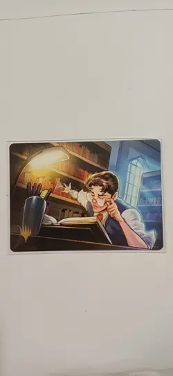 Peter Parker | Art Card | Gold Stamped | MTG | SPM | Near Mint | English EN - Image 1