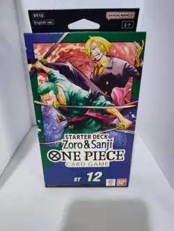 One Piece Card Game - Zoro And Sanji - ST12 Starter Deck English New Sealed! WOW - Image 1