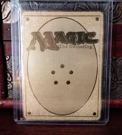 Magic The Gathering Gold Metal Card ~ Zombie 006/012 (2019) MTG - Image 2