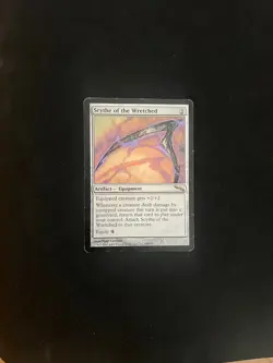 Scythe of the Wretched [Mirrodin] Magic MTG Cards HP - Image 1