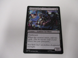 Magic the Gathering Spider-Man MTG Venomized Cat Card #0072 - Image 1
