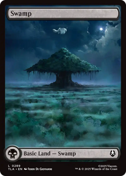 Swamp #289 Near Mint NM FOIL Avatar: The Last Airbender TLA Magic MTG - Image 1
