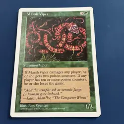 Marsh Viper - (LP) 5th Edition Core Set - Magic the Gathering MTG - Image 2