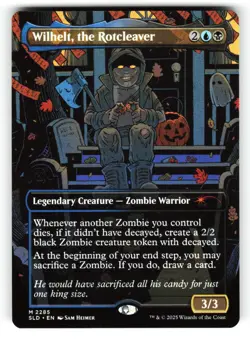 Wilhelt, The Rotcleaver #2285 (NM) Secret Lair Trick Or Treat SLD MTG - Image 1