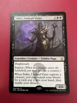 *** Sidisi, Undead Vizier *** Dragons of Tarkir NM/LP MTG English - Image 1