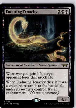 Enduring Tenacity Duskmourn: House of Horror Regular NM 0095 - Image 1