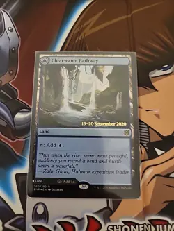 Magic the Gathering Clearwater Pathway/Murkwater Pathway (260/280) foil rare - Image 2