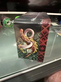 Shiny Charizard ex Paldean Fates Scarlet and Violet Pokemon TCG Tin Mint Sealed - Image 3