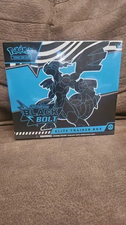 Pokemon TCG Scarlet & Violet Black Bolt Elite Trainer Box ETB Factory Sealed - Image 1