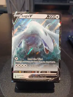 Pokemon TCG Lugia V 138/195 Silver Tempest Holo Ultra Rare NM+ - Image 1