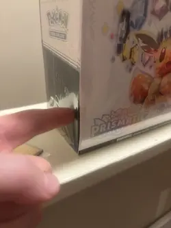 Pokemon Center Prismatic Evolutions Elite Trainer Box ETB *RIP IN PLASTIC WRAP* - Image 3