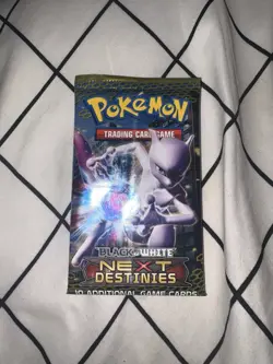 Factory sealed Pokemon TCG Black and White, Next Destinies Booster Pack - Image 1