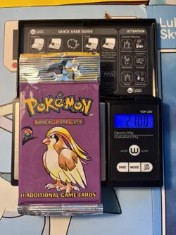 New Pokemon TCG Base Set 2 Booster Pack Long Crimp Sealed Pidgeot Art SEE PICS - Image 1