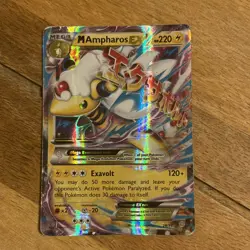 M Ampharos EX 28/98 Ancient Origins Holo Ultra Rare Pokemon TCG -MP/HP - Image 1