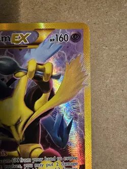 Pokemon TCG Alakazam EX (Secret) 125/124 Fates Collide Holo LP - Image 5