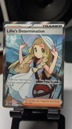 Lillie's Determination - Ultra Rare 169/132 - Mega Evolution - Pokemon NM/M - Image 2