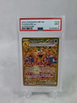 2023 Pokemon Obsidian Flames Hyper Rare #228 Charizard ex Mint PSA 9 - Image 1