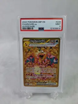 2023 Pokemon Obsidian Flames Hyper Rare #228 Charizard ex Mint PSA 9 - Image 2