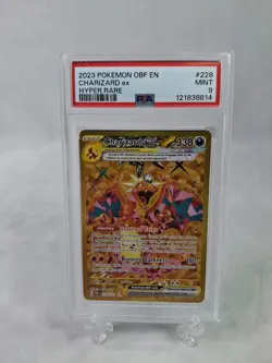2023 Pokemon Obsidian Flames Hyper Rare #228 Charizard ex Mint PSA 9 - Image 3