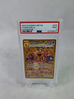 2023 Pokemon Obsidian Flames Hyper Rare #228 Charizard ex Mint PSA 9 - Image 5