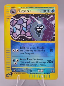 Pokemon Cloyster - Expedition Base Set 42/165 - Unlimited - (LP) - Image 1