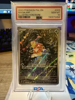 Pokemon TCG Magikarp Scarlet & Violet Paldea Evolved PSA 10 - Image 1