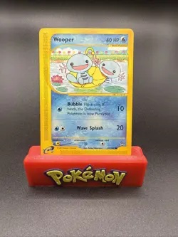 Pokemon TCG Aquapolis WOOPER Regular, Common - 117/147 NM Vintage WOTC - Image 1
