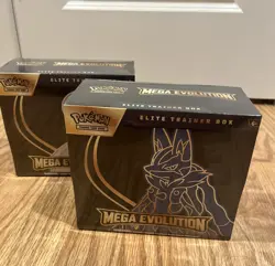 Pokemon TCG Mega Evolution Elite Trainer Box ETB Pair Set of 2 ETB - Image 4