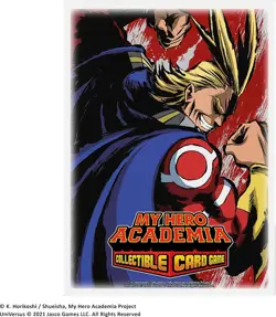My Hero Academia Collectible Card Game All Might Flex Card Sleeves | 100 Dragon - Image 5