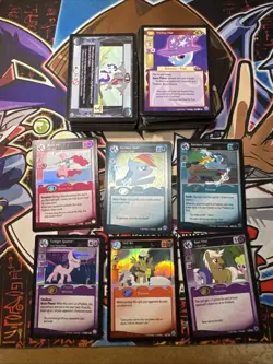 My Little Pony CCG Card Lot 150+ Cards 2014 Hasbro - Image 1