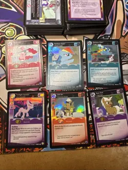 My Little Pony CCG Card Lot 150+ Cards 2014 Hasbro - Image 2