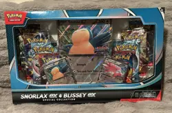 Pokemon Trading Card Game TCG Snorlax ex Blissey ex Special Collection Box New - Image 1