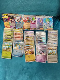 Mega Evolution Reverse Holo Lot Of 56 Different Pokemon Cards NM EX Trainer TCG - Image 1