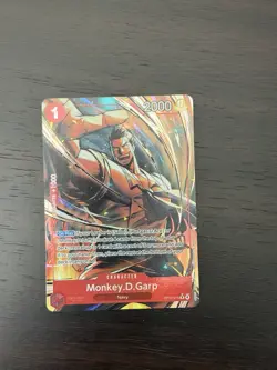 Monkey D Garp OP13-016 (R) One Piece Card Carrying On His Will NM English TCG - Image 3