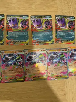 Phantasmal Flames mega charizard 013 & mega gengar 056 bundle / bulk 14 cards NM - Image 4